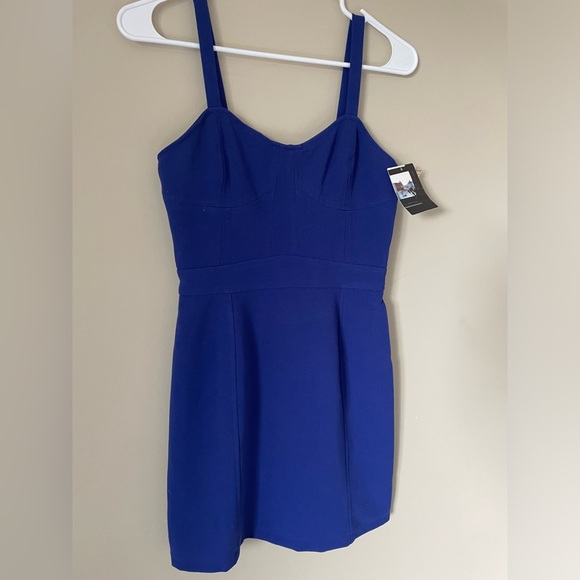 Sparkle & Fade Royal Blue mini Dress NEW WITH TAGS SIZE SMALL - Picture 6 of 6